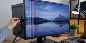 lines on your monitor