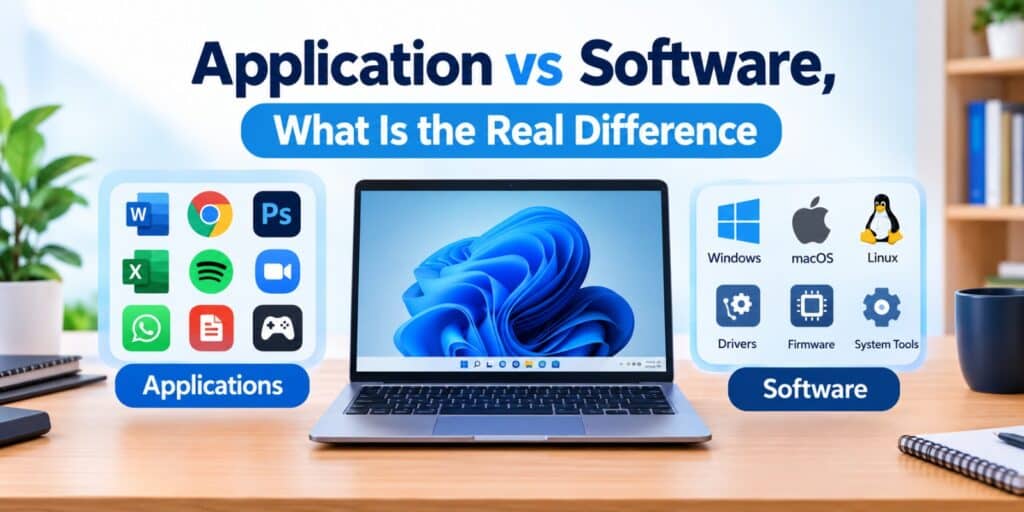 Application vs Software, What Is the Real Difference
