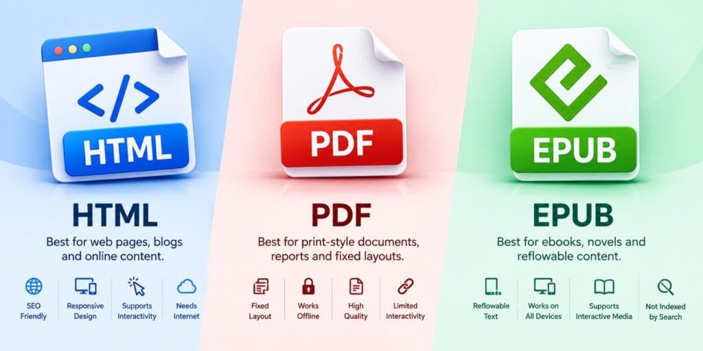 Digital Publishing Formats