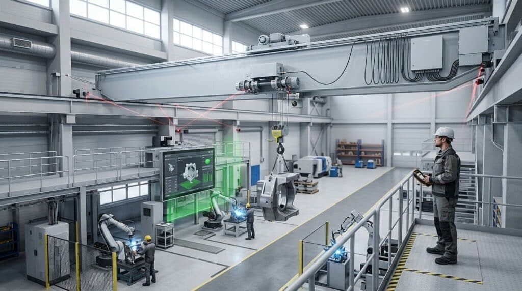 From Pendant to Autonomous: How Overhead Cranes Are Getting Smart Motion Control