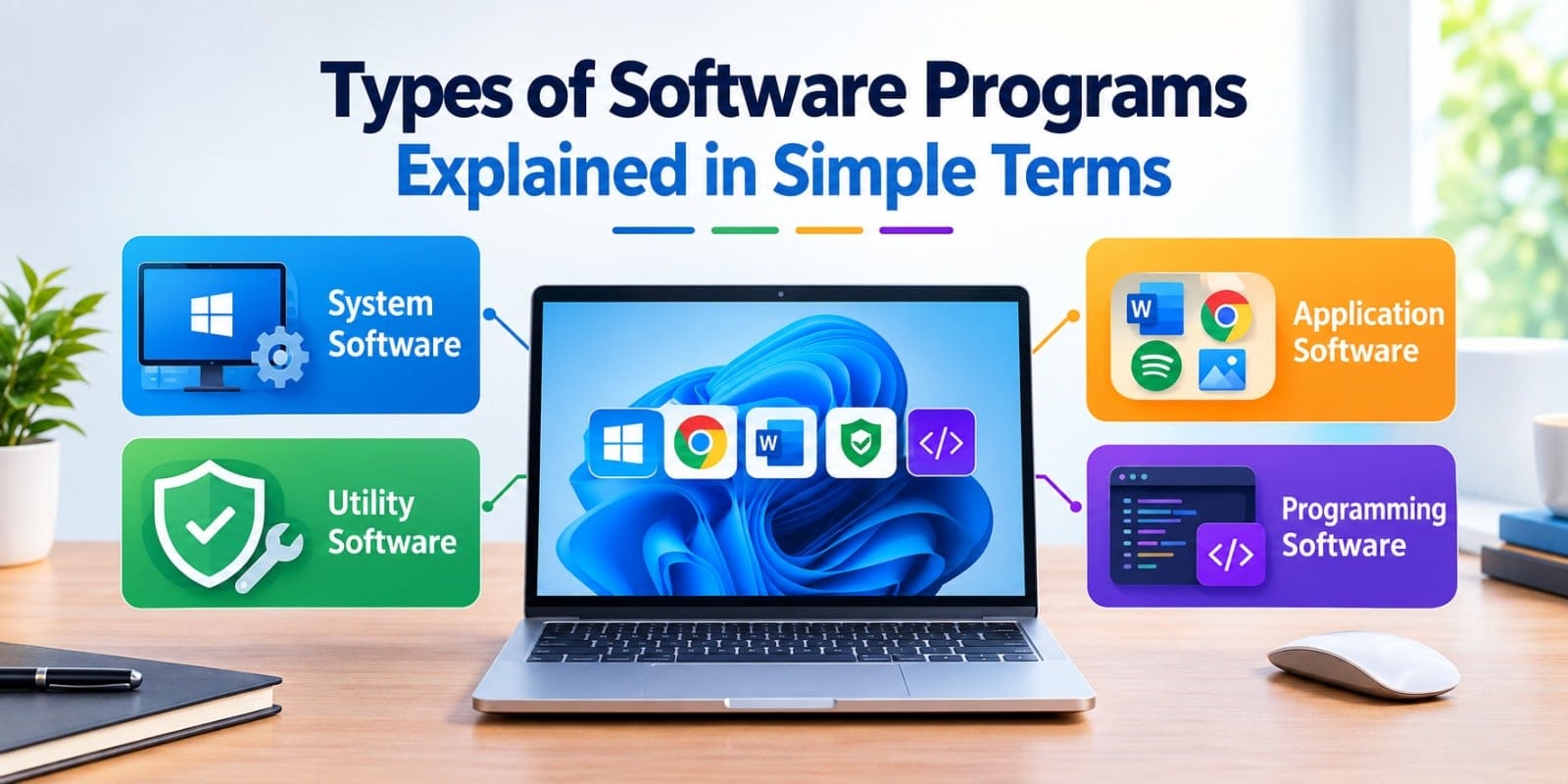Types of Software Programs Explained in Simple Terms