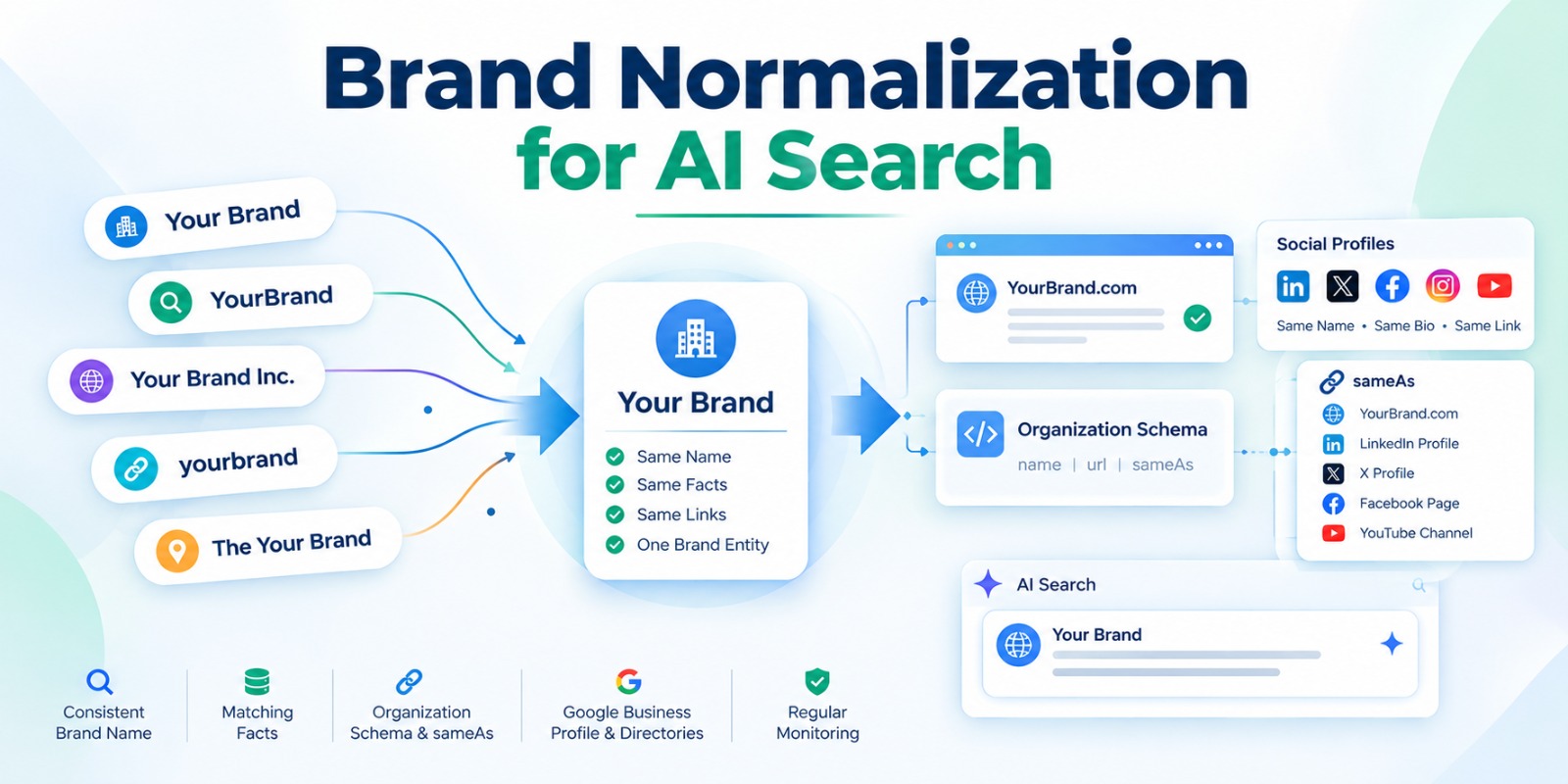 Brand Normalization for AI Search