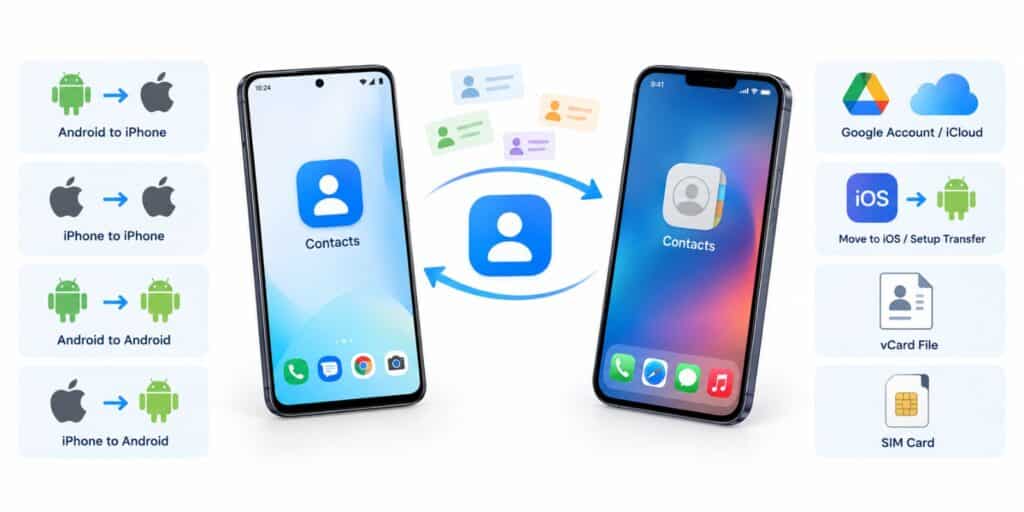 How to Transfer Contacts to a New Phone